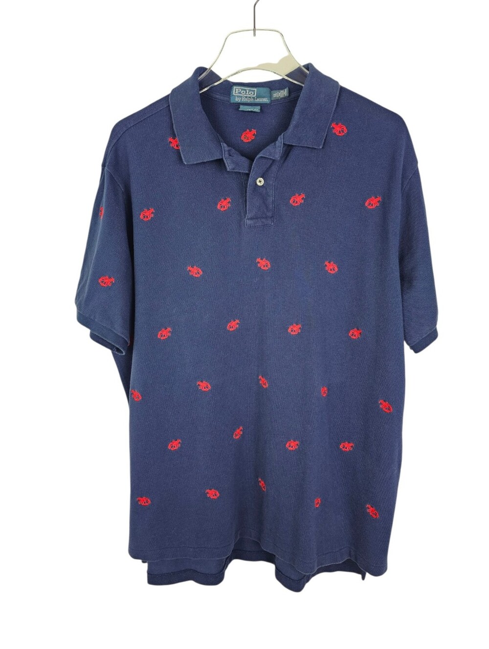 Polo Ralph Lauren Lobster Print Polo Shirt XL